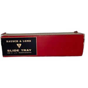 BAUSCH & LOMB 40 SLIDE MAGAZINE TRAY - FOR 2 x 2 35mm SLIDE PROJECTOR # 63-25-42